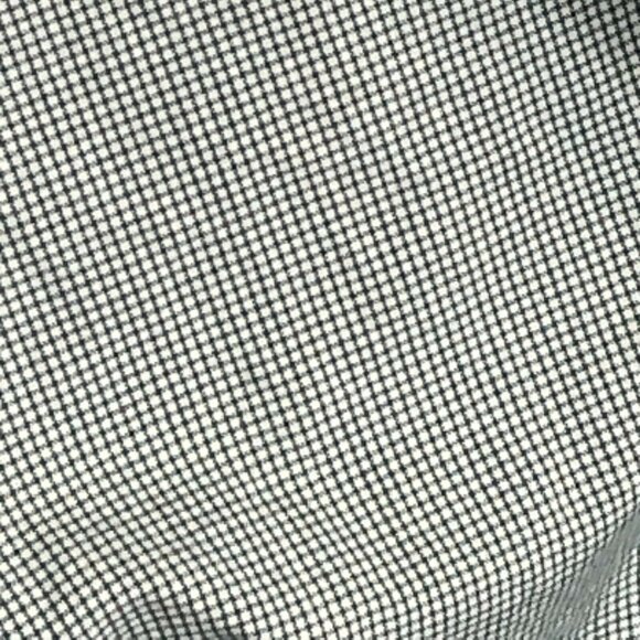 Liz Claiborne Button Down Blouse Shirt Top 3/4 Sleeves Womens M Green Checked Wo - Picture 8 of 9